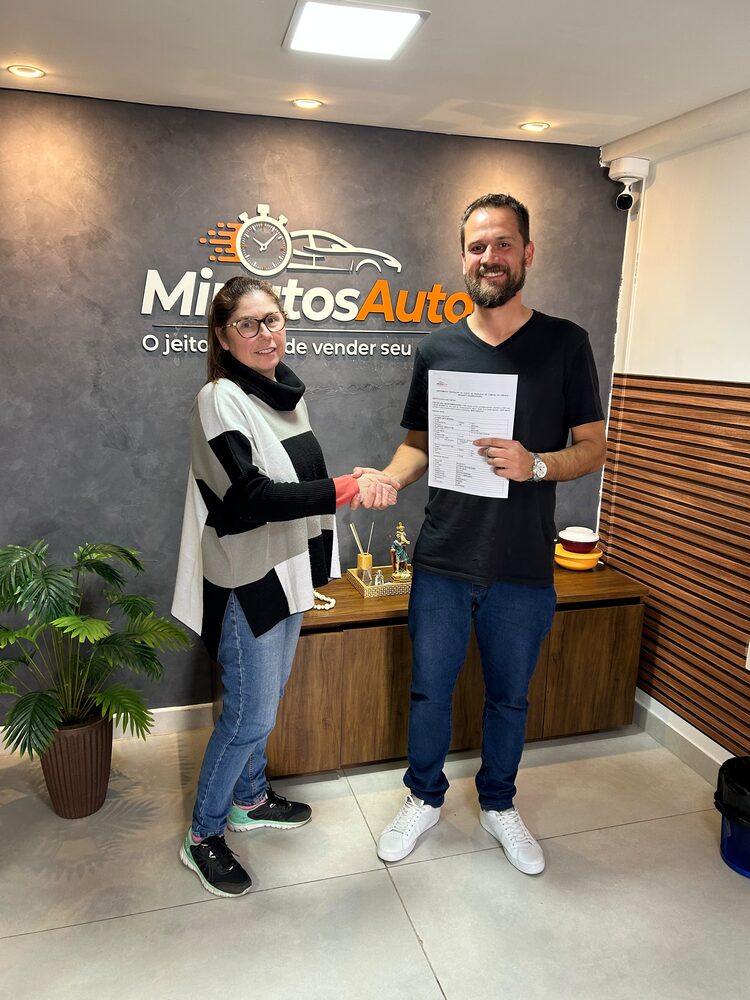 Cliente atendido na MinutosAuto