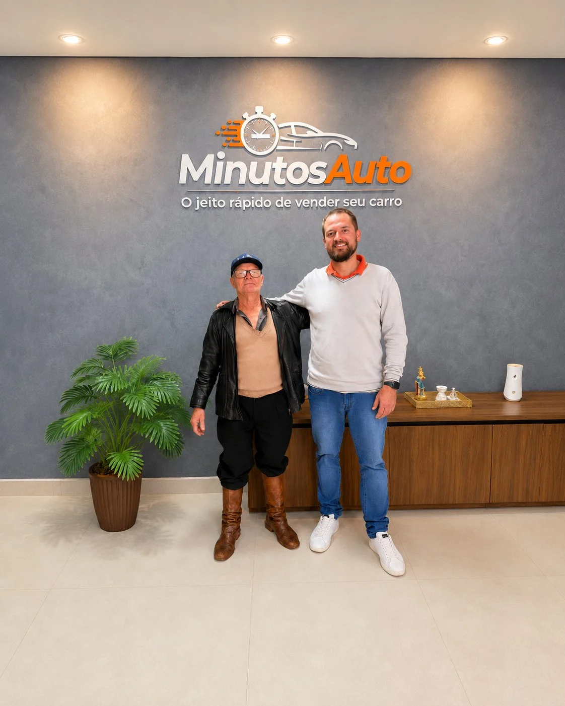 Cliente atendido na MinutosAuto