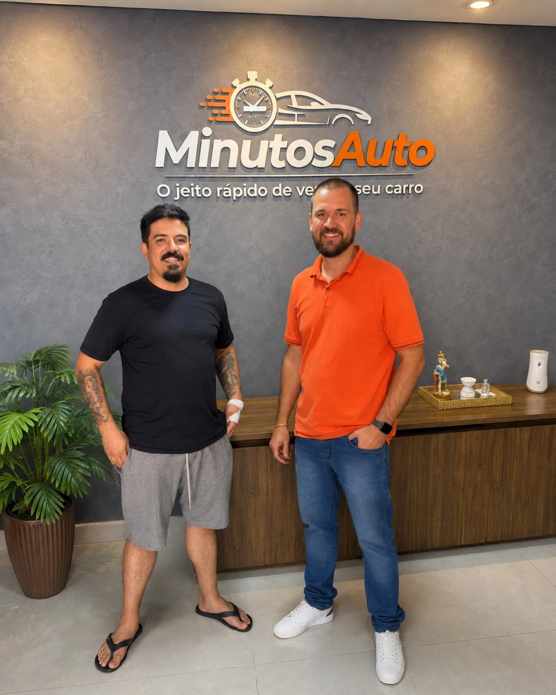 Cliente atendido na MinutosAuto